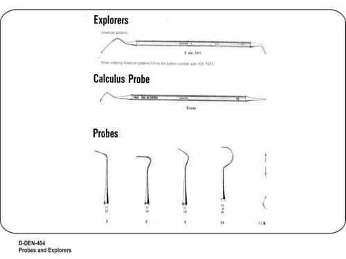 Probes and Explorers
