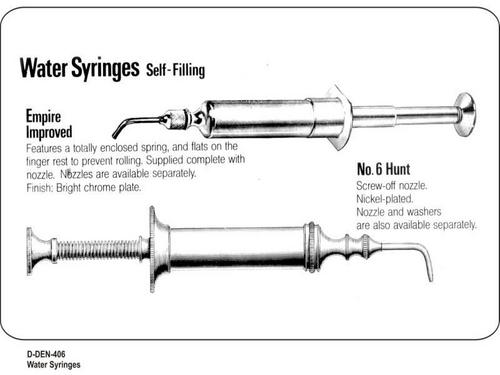 Water Syringes