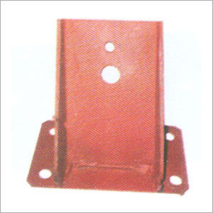 Foundation Bracket 407 - Steel 4x4x6 inches, Powder Coated | Stable Support, Corrosion Resistant, Pre-Drilled Holes