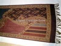 Mix Color Manufactures Silk Wool Jacquard Shawls