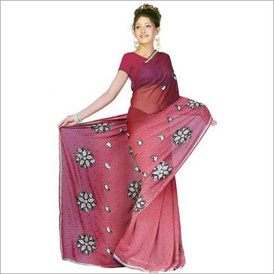 Floral Printed Saree