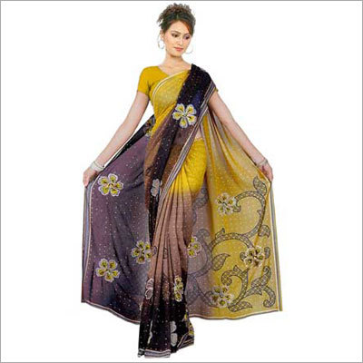 Georgette Printed Saree