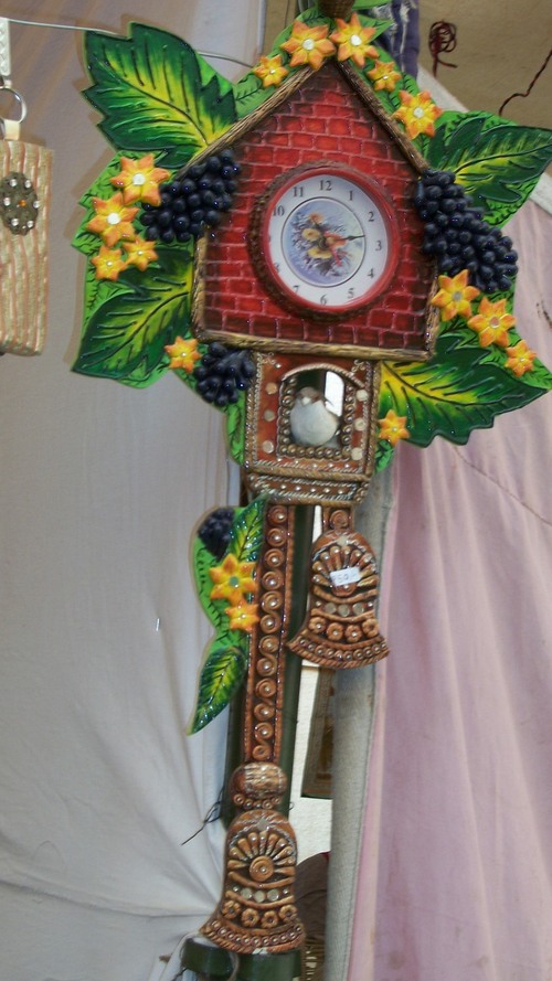 Handmade Paper Macy wall clock