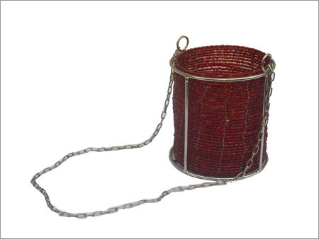 Beaded Bottle Holder