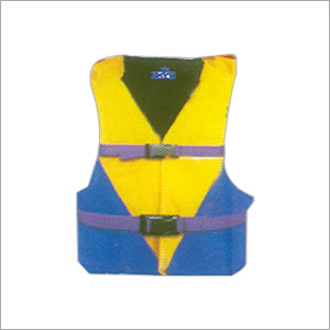 Life Saving Jacket - Polyester Chest Size 31-40 Inches Yellow | Buckle Straps High Visibility Buoyancy Aid