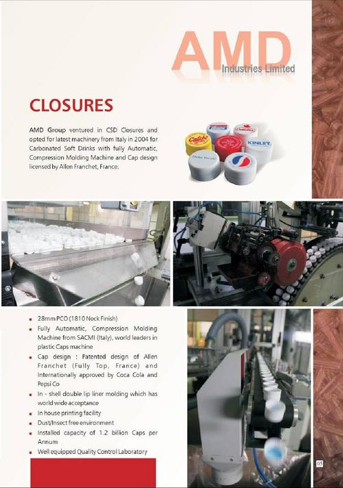 Plastic CSD Closures