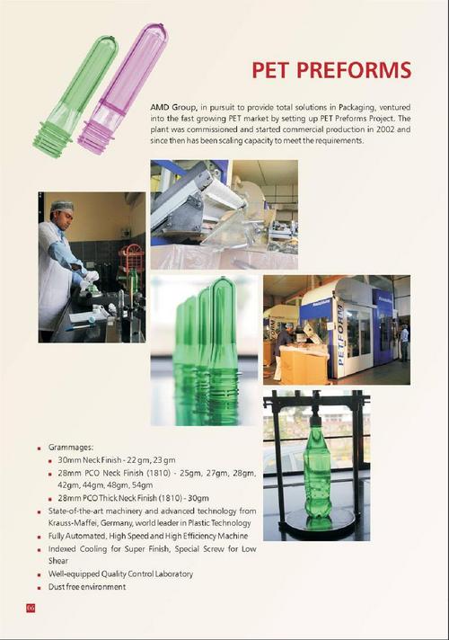 Plastic PET Preforms