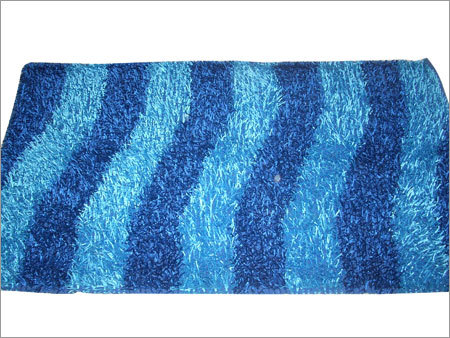 Aqua Waves Shaggy Carpets