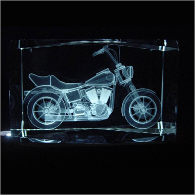 Etched Crystal Award