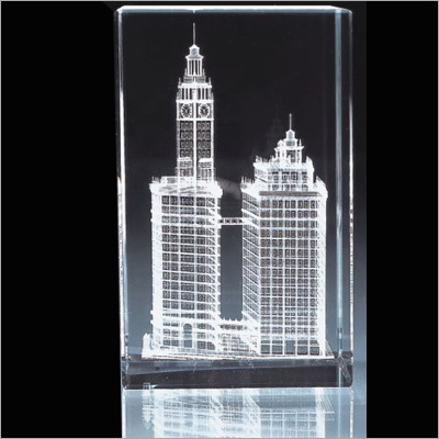Crystal Inner Laser Engraving Items
