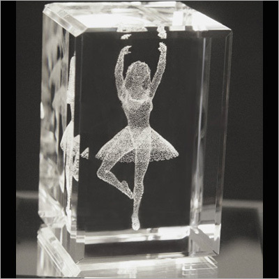 Laser Engraved Crystal Glass Laser Engraved Crystal Glass