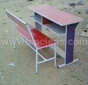 School Desk with Bench