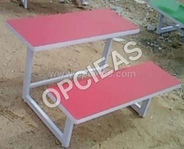 School Desk with Bench