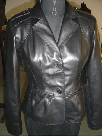 Black Ladies Leather Jackets - Genuine Leather, Multiple Sizes, Black | Stylish Design, Comfortable Fit, Durable, Classic Style