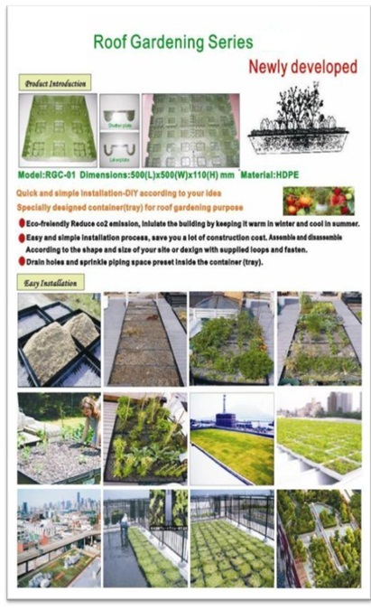 Roof Garden Container
