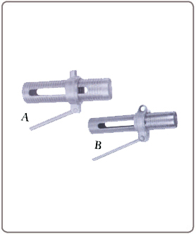 prop sleeve with nut