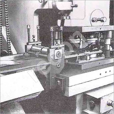 Power Press With Die And Roll Feed