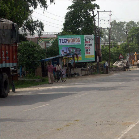 Ad vertising Hoarding size (20' X 10')