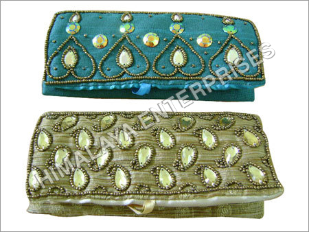Beaded Jewellery Case Design: Hand Embroidered