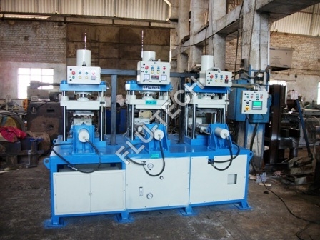 Compression Moulding Press 3 Station for Pickers