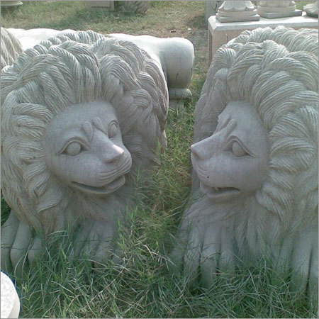 White Marble Animal Statues