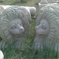 Religious White Marble Animal Statues