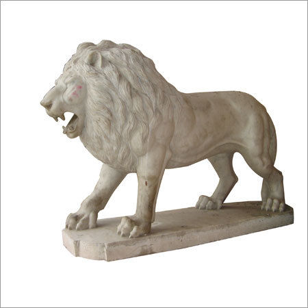 Lion Marble Statues