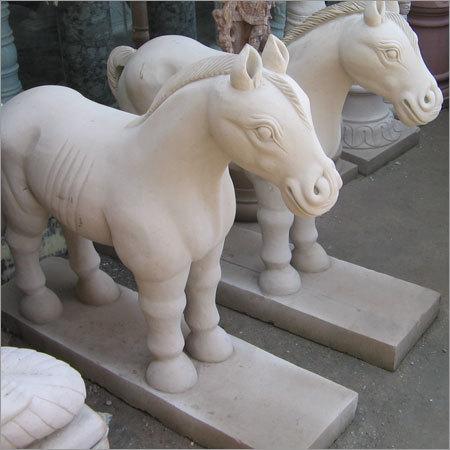 Horse Marble Statues