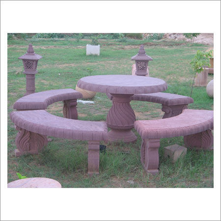 Indian Garden Round Bench