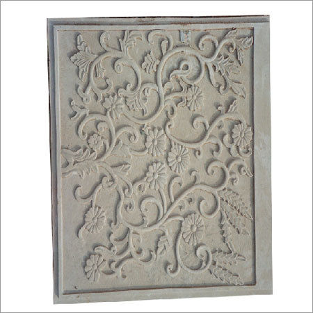 Square Carved Panel