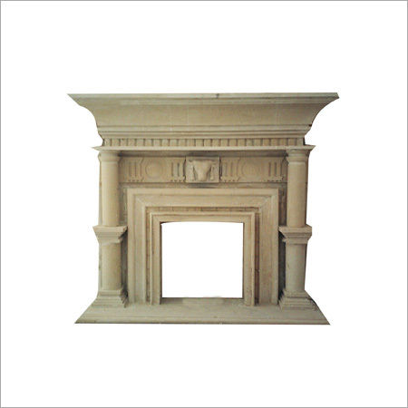 Antique Marble Fire Place