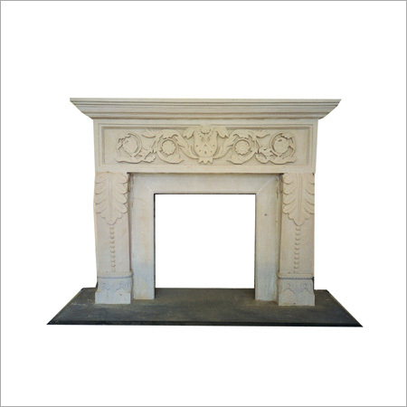 Natural Marble Fire Place