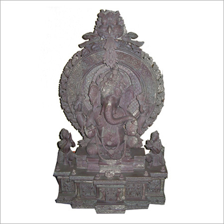 Fine Carved Ganesha Statue