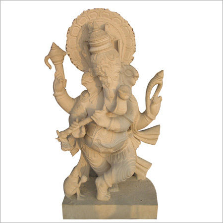 Lord Ganesha Marble Statue