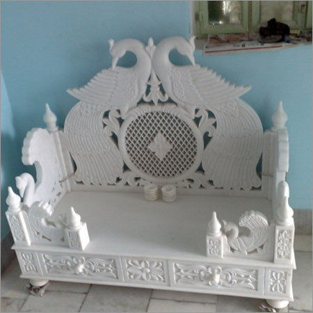 Super White Marble Mandir