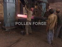 Forging Round Bars - Color: Black