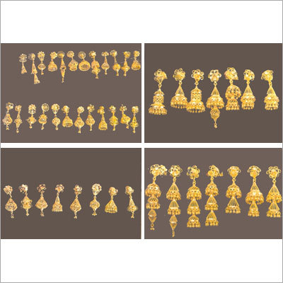 Gold Earrings