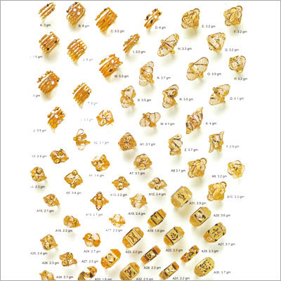 Designer Gold Rings