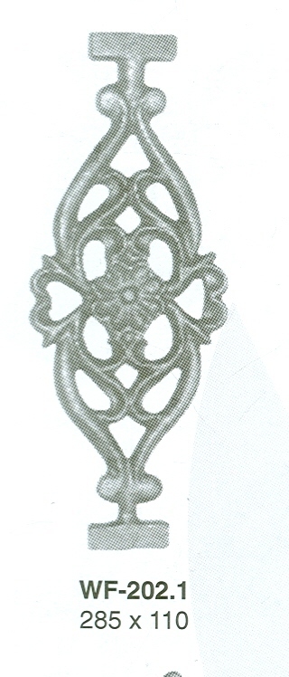 Weldable Figures - Cast Iron 285x110 mm | Weldable, Decorative, Durable, Versatile, Ornamental