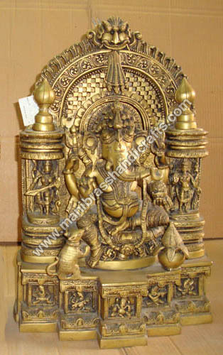 Ganesh Darbar With Lotus