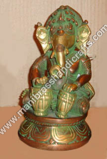 Easy To Install Ganesh Sitting Playing Dholak
