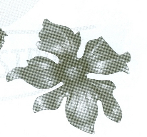 Casted Leaves - Metal Alloy 5x5x1 Inches, Silver Finish | Lost Wax Casting, Elegant Design, Intricate Detail