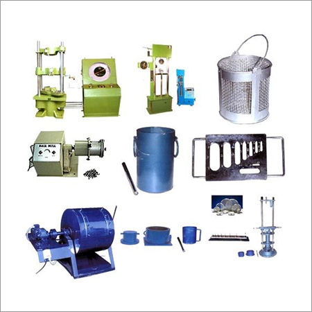 Green And Blue Aggregate Testing Equipment