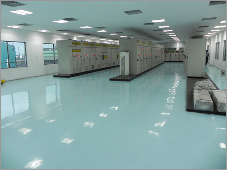 Control Room Epoxy Floor