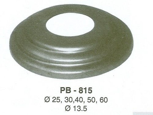 Panel Base - Metal 25-60 mm Diameter, Green, 13.5 mm Center Hole | Stable, Durable, Corrosion Resistant, Easy Install