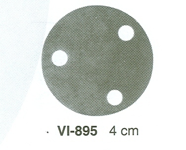 Leaves and Flowers - Metal, 4 cm Diameter, 2 mm Thickness | Durable, Versatile, Lightweight, Easy Install