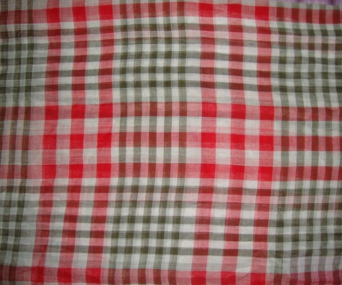 Voil Check Fabric, Yarn Dyed check Fabric, Check cloth, Check Fabric