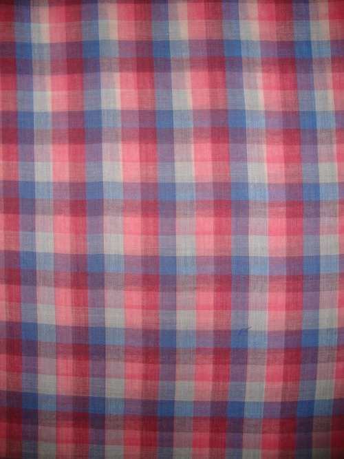 Voil Check Fabric, Yarn Dyed check Fabric, Check cloth, Check Fabric