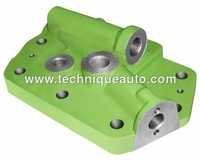 Green Control Valve Head Plate With Speed Control Piston