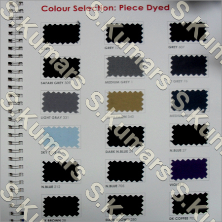 Color Selection Piece Dyed